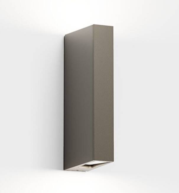gap Y - Wandleuchte Außen-Wandleuchte- Ausstellungsstück cool brown