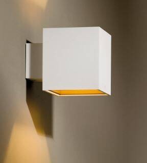 Dartling- Wandleuchte DARTLING weiß/gold- Ausstellungsstück